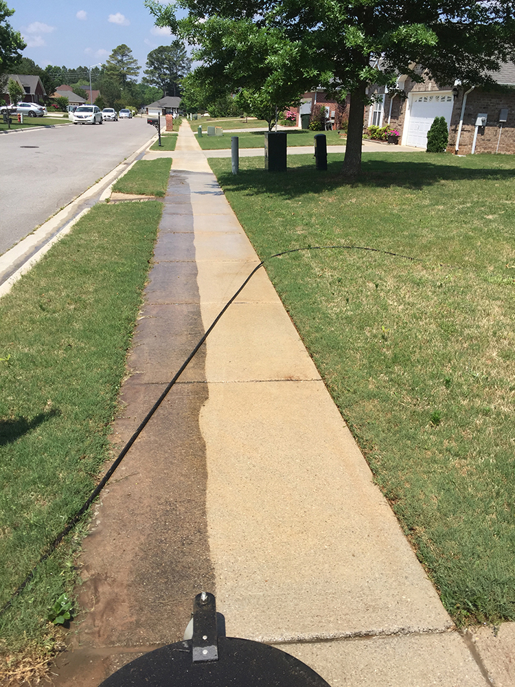 Sidewalk Cleaning Services